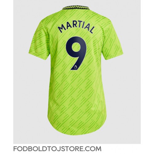 Manchester United Anthony Martial #9 Tredjetrøje Dame 2022-23 Kortærmet